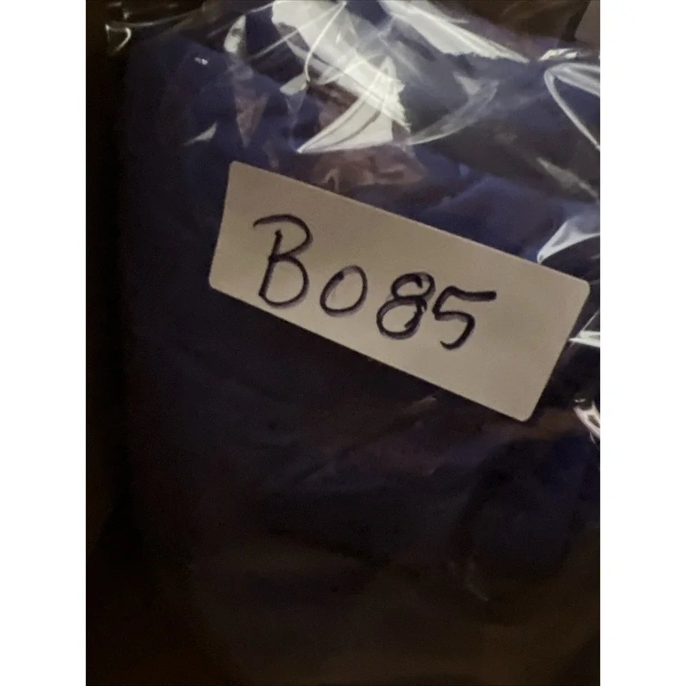 LL Bean Quilted Vest Women's XL Blue Preppy Logo Lightweight Full Zip Outdoor - Picture 11 of 11